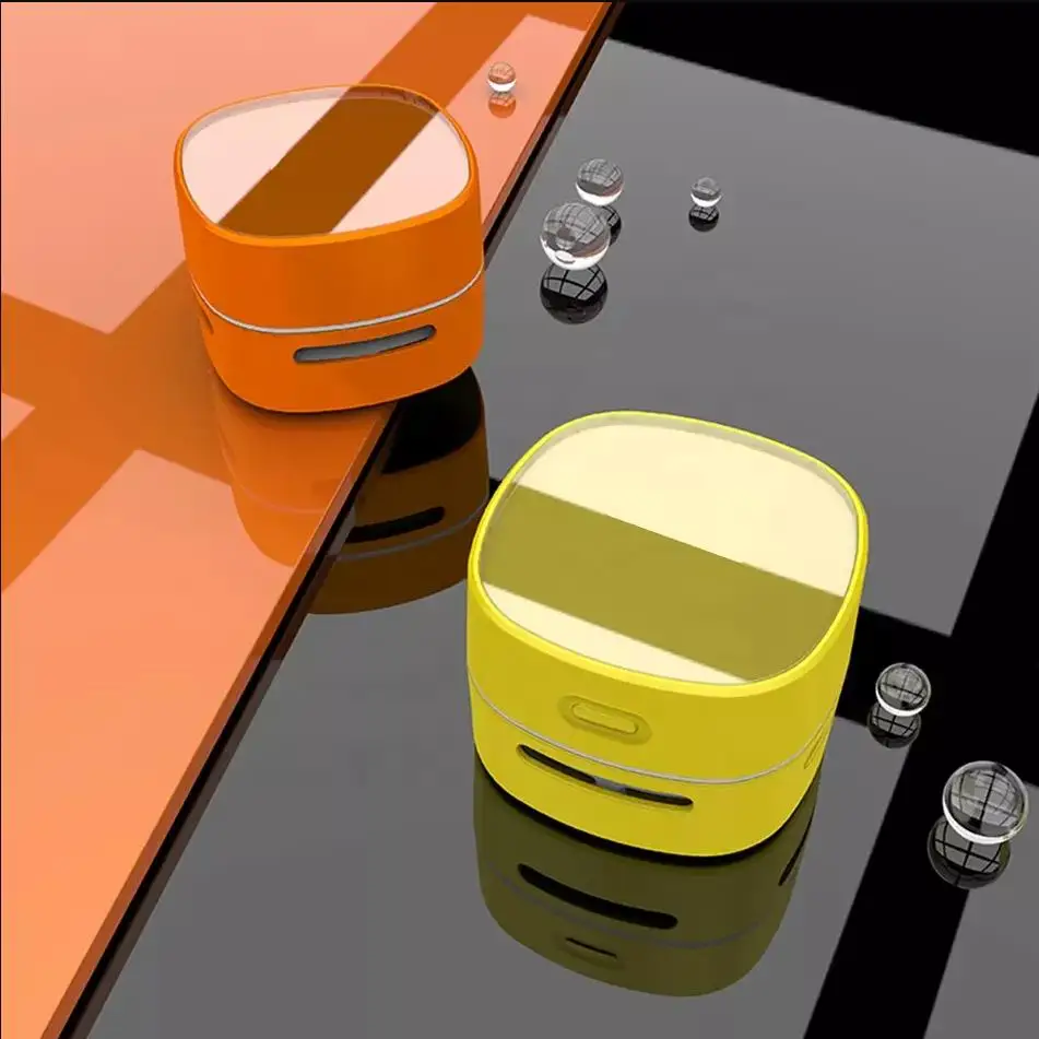 Office Desk Dust Tool Table Sweeper Bagless Mini Desktop Vacuum Cleaner Brush For Car Home Computer Sweeper Holiday Gift