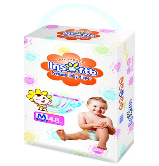 OEM Russia Top Quality Baby Diaper Disposable Organic Bamboo Baby Diapers