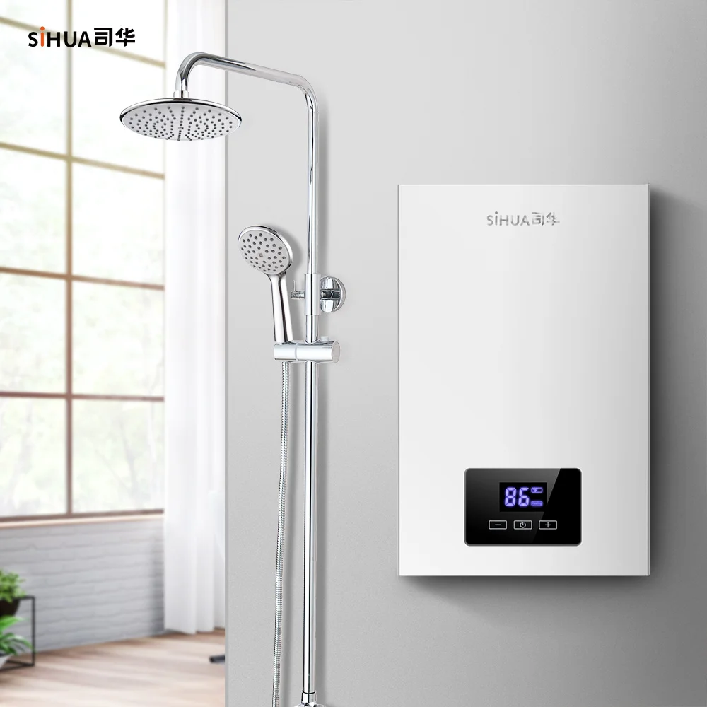 9-36kw ETL Certificate House Hotel Shop Stainless Steel Touch Control Panel Electric Water Heater Without water tank