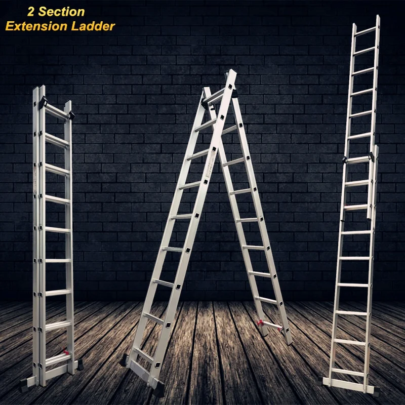 Dexin 3 Sections Combination Extension Ladders, 3 single straight ladder