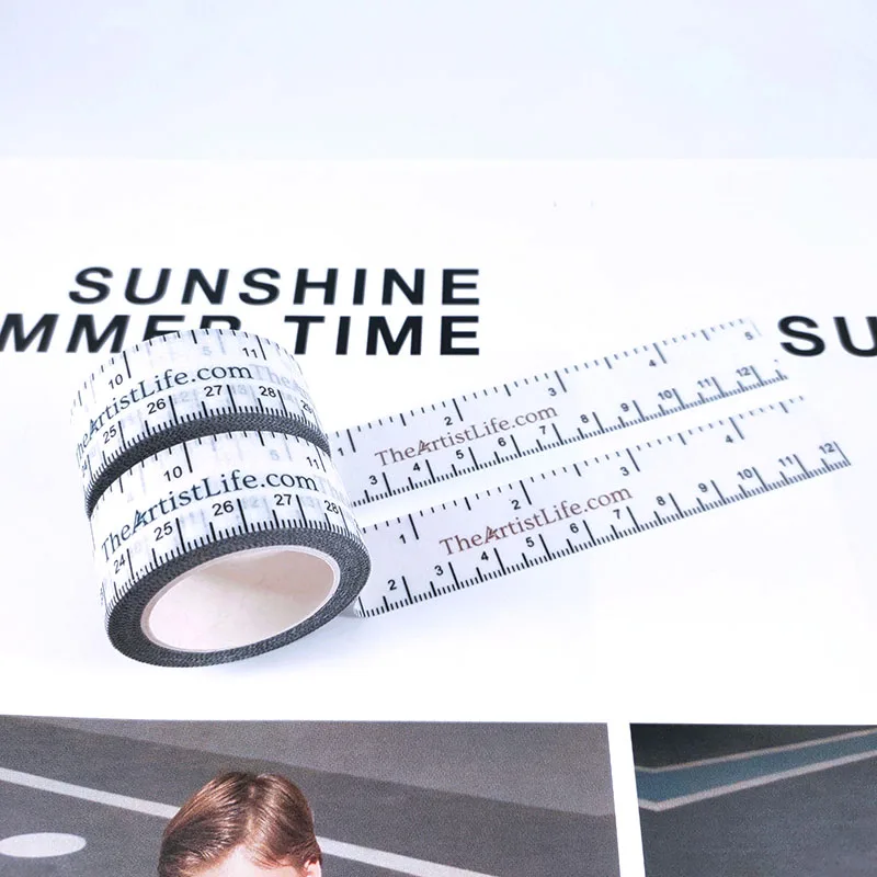 Ежедневник washitapes, индивидуальный дизайн линейки washi для школы