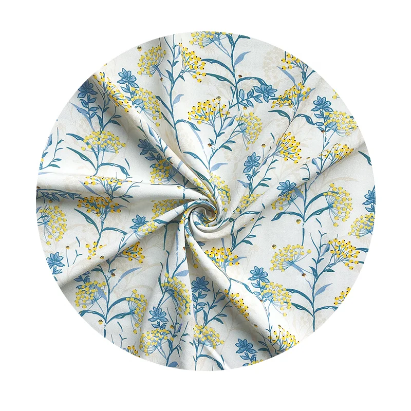 Factory direct sale Fashion new design Digital printed fabric Dress female loading The fabric