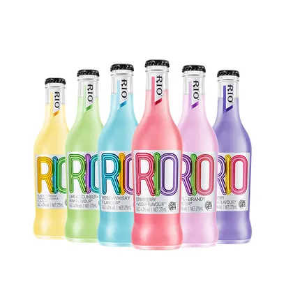 275ml Best Taste Factory Competitive Price KV Cocktail Gift OEM Bottle Glass Long Packing Packaging Weight Material Shelf Origin