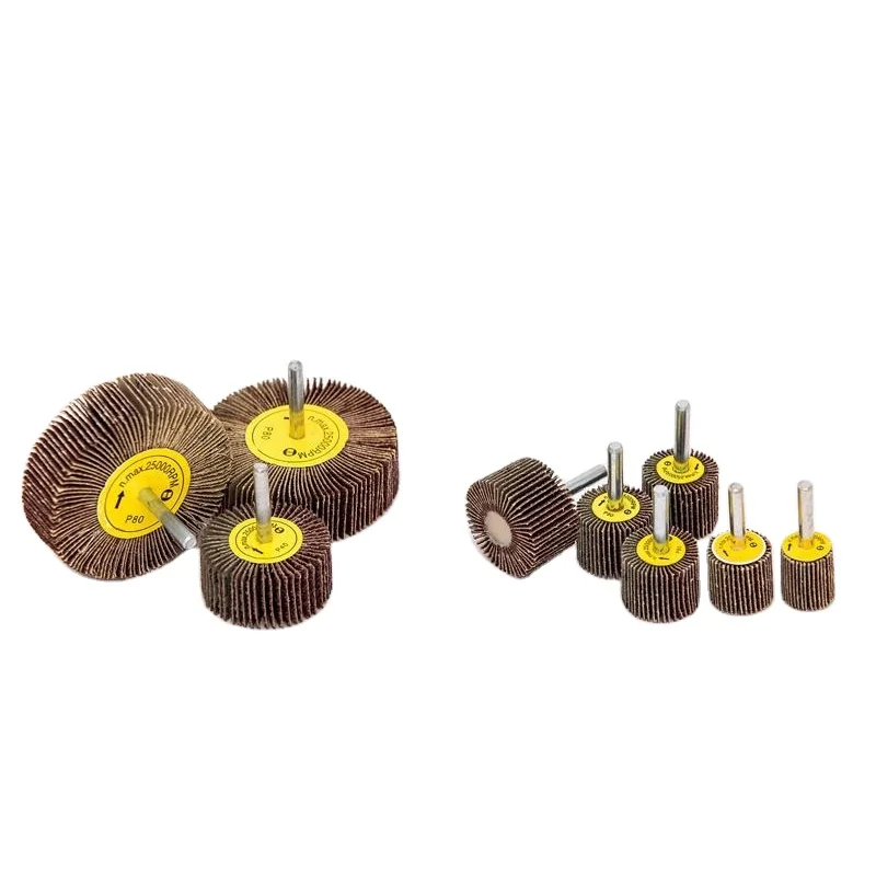 Good Price In Different Sizes Mounted Sanding Cloth Spindle Mounted Cloth Flap Wheel,Flap Wheel With Shank