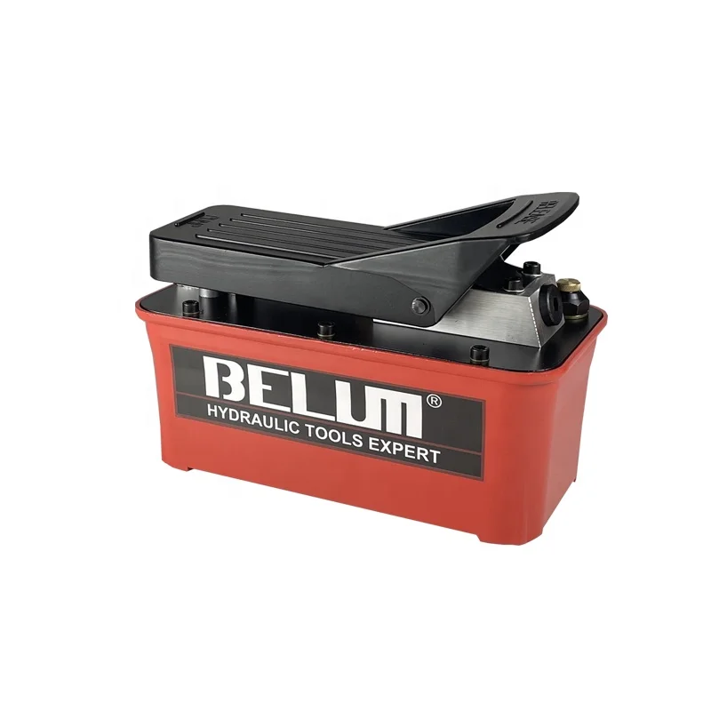 BAP-001 1.6 L OIL CAPACITY 700 Bar/ 10000 Psi Single Acting Air Driven Hydraulic Foot Pump
