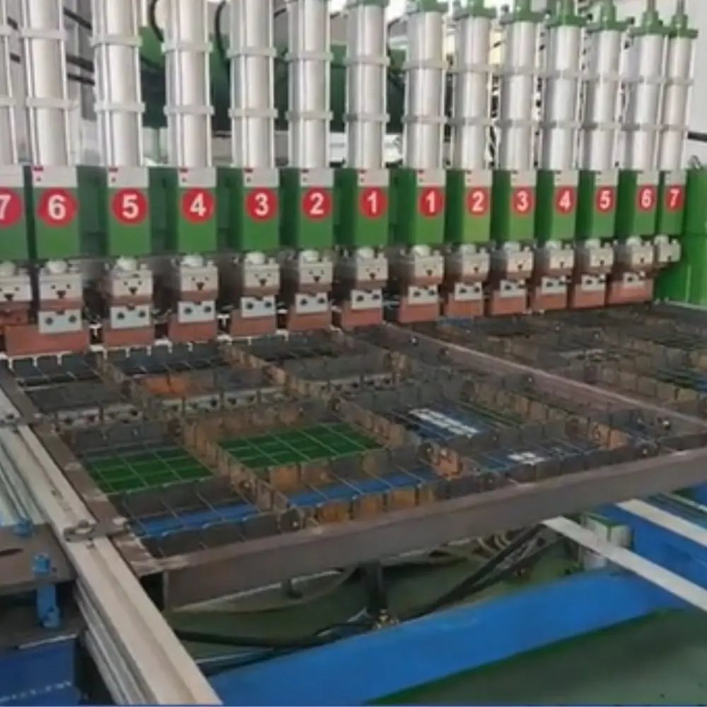Gantry Type Wire On Tube Condenser Automatic Welding Making Machine