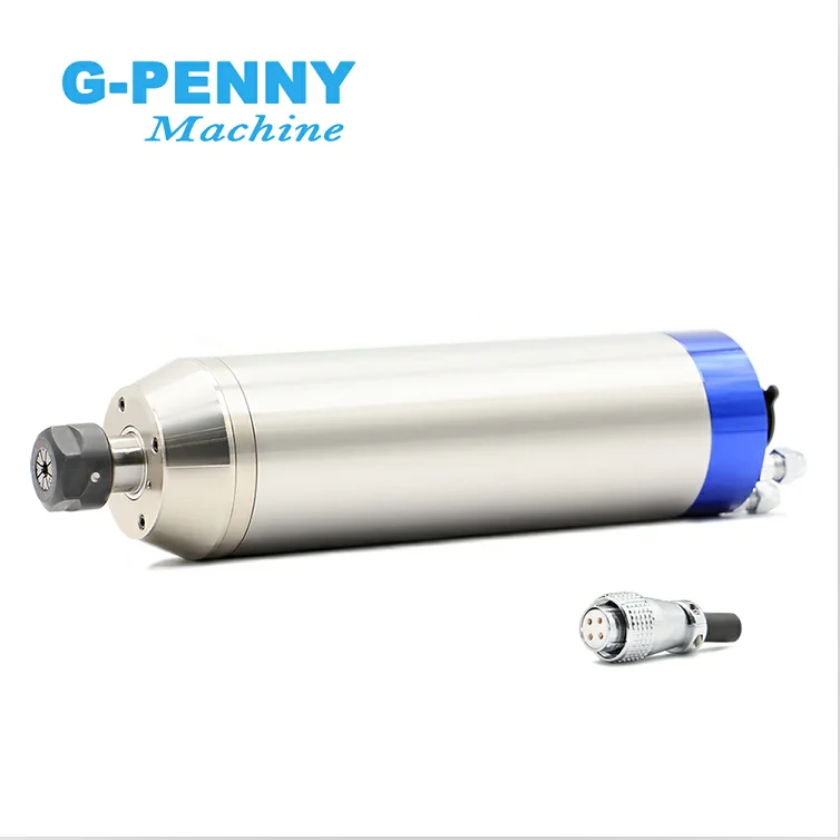 220v 380v 2.2KW CNC Water cooled spindle motor 4pcs ceramic ball bearings 2pole 4pole working for Metal Iron Stainless