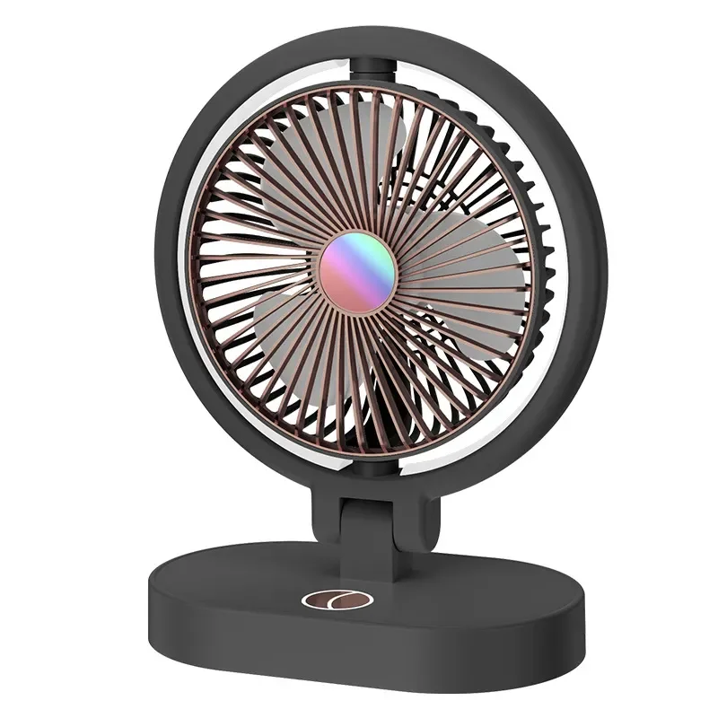 Portable long range wide angle air supply multi-level wind speed desktop electric fan