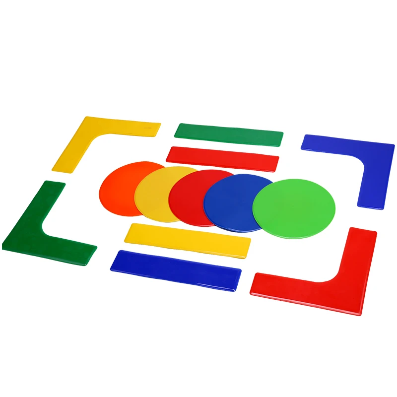 Factory wholesale high quality PVC Right angles/straight lines/dishes football basketball tennis court magic marker set