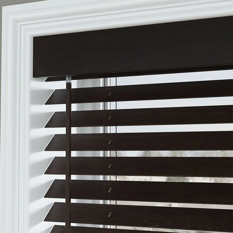 Wholesale cheap price modern office wood blinds curtain cordless/manual and electric wooden blinds for windows