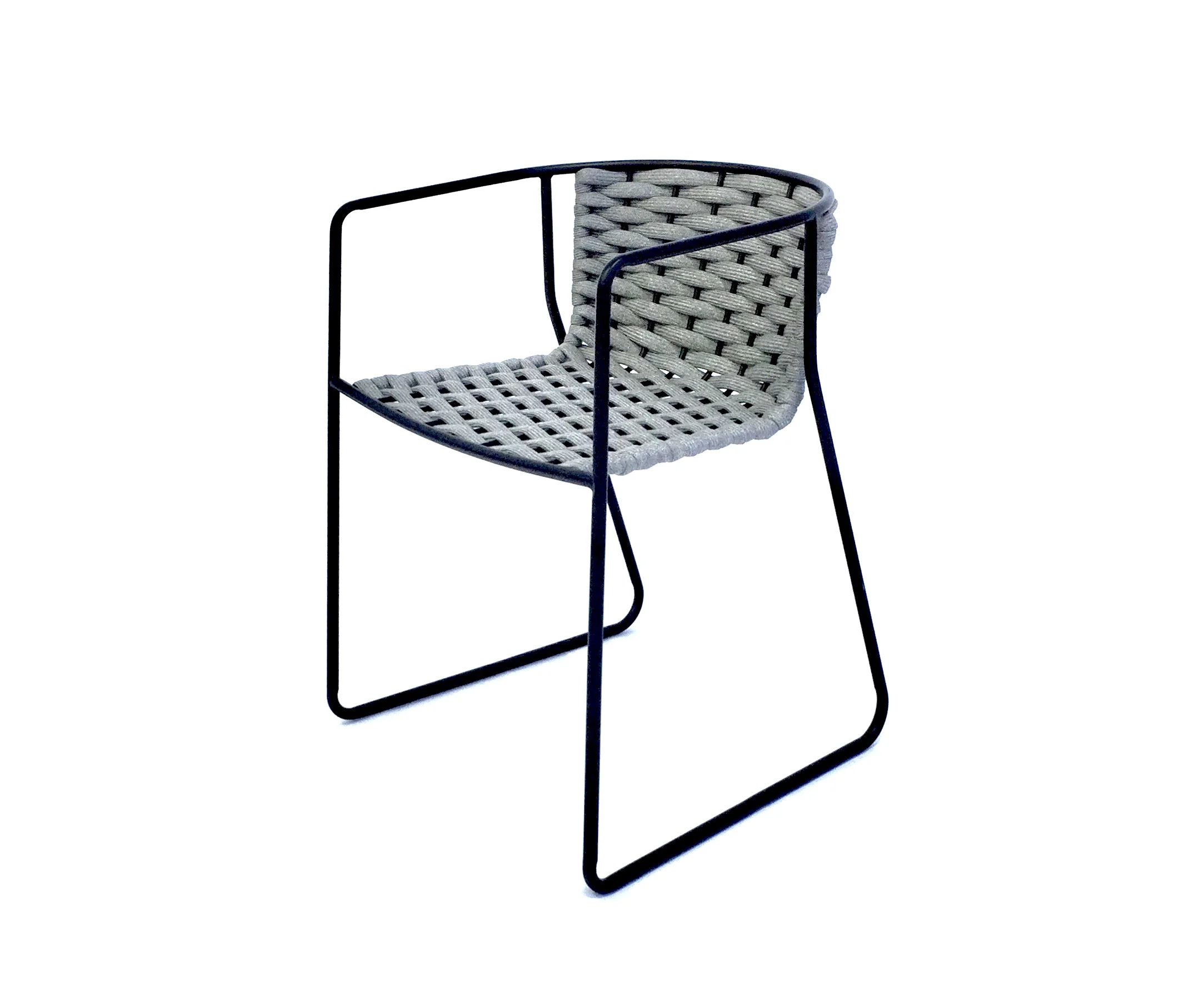 MCI Indoor Collection Outdoor Furniture Modern Rope Metal Chair Rattan Wicker Chair with Nordic Style YT0R57