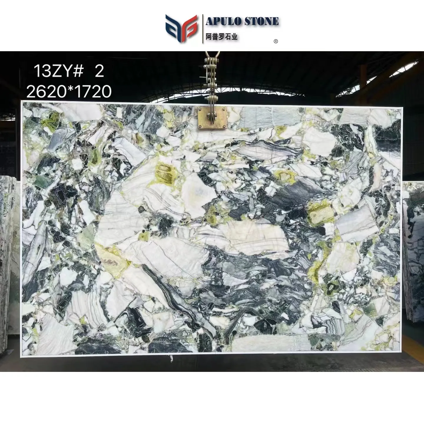 Marble Tiles Table Wall New Arrival Luxury Chinese Ice Cold Emerald Green Modern Villa Polished Calcite 3 Years Ice Jade CN;GUA