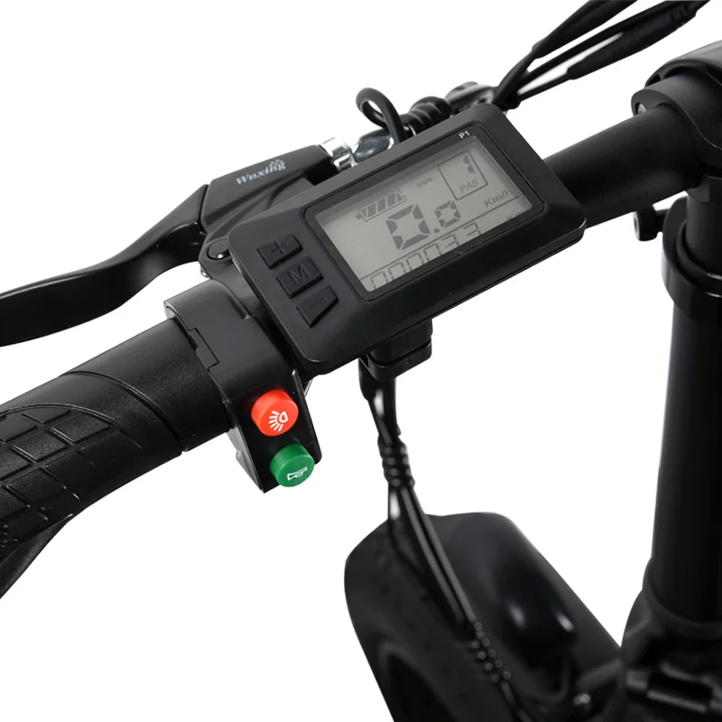 MZ-1148V 500W Elektrische Fiets Full Suspension Adult 20 Inch Fat Tire Electric City Moped Bike Foldable FatBike Ebike