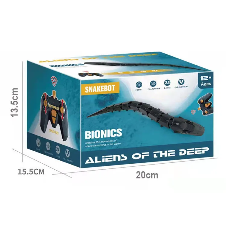 Good Quality Rc Swimming Toys  Intelligent Waterproof 2.4g Rc Snake With Camera