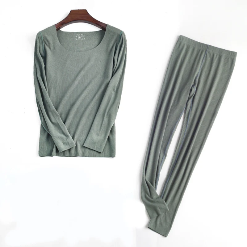 
Womens Slim Fit Seamless Neck Compression Fit Thermal Underwear 