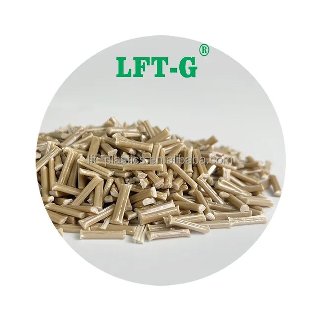 Virgin white Granules PPS LGF30 Long Glass Fiber Fill PPS Thermoplastic For Auto Parts