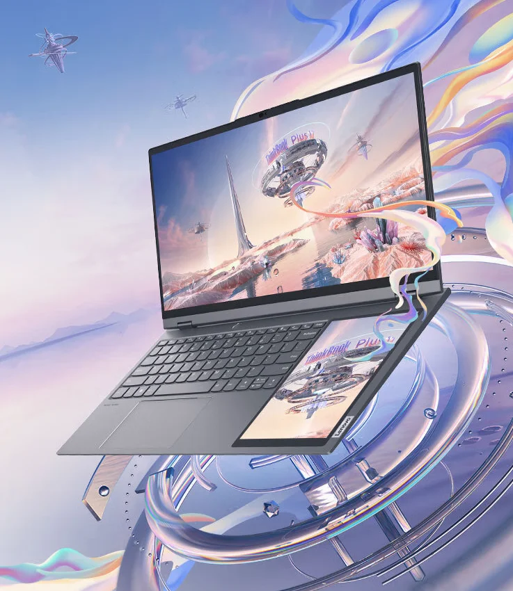2023 Lenovos Thinkbook plus 17.3 inch Core I7 12th gen 16GB 512GB SSD 1TB 2TB Dual Screen touch laptops notebook computer pc
