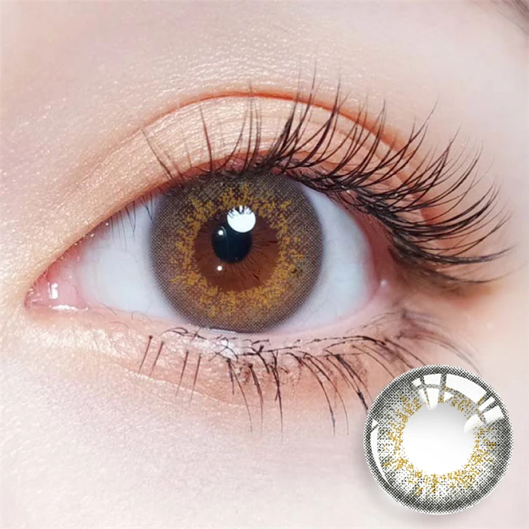 Professional Manufacturer Color Eye Contact Lenses  Comfortable Beauty Tone Contact Lenses