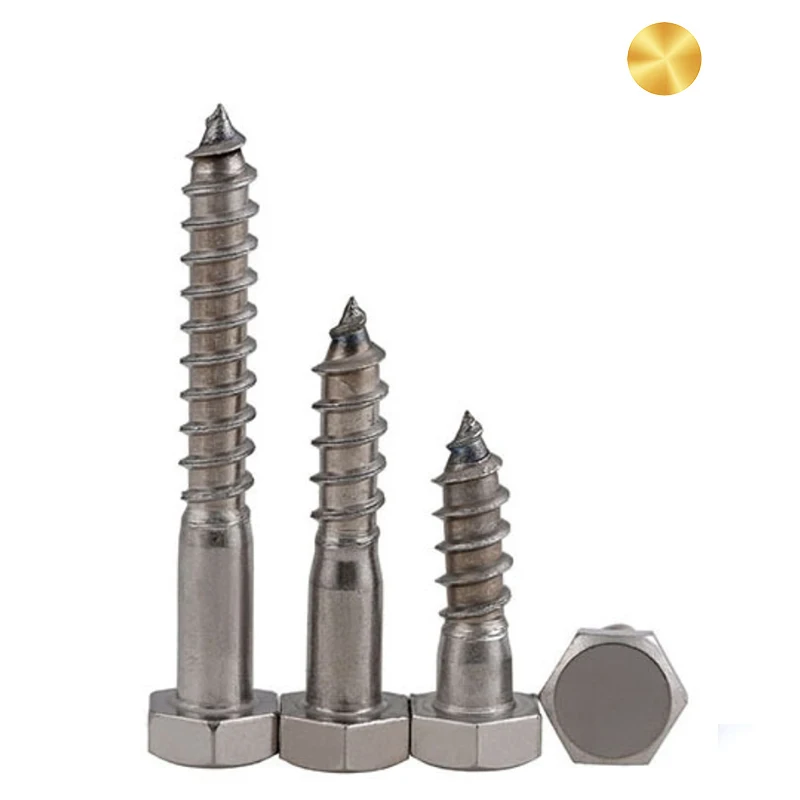 6.3x25 mm hex head galvanized stainless steel self tapping screws