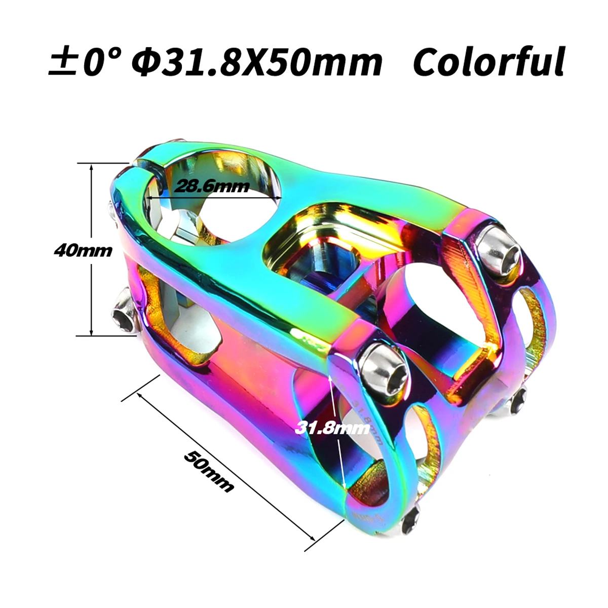 High Strength 3D Forged Aluminium Short Stem 50mm Bicycle Stem Bicycle Best Stem