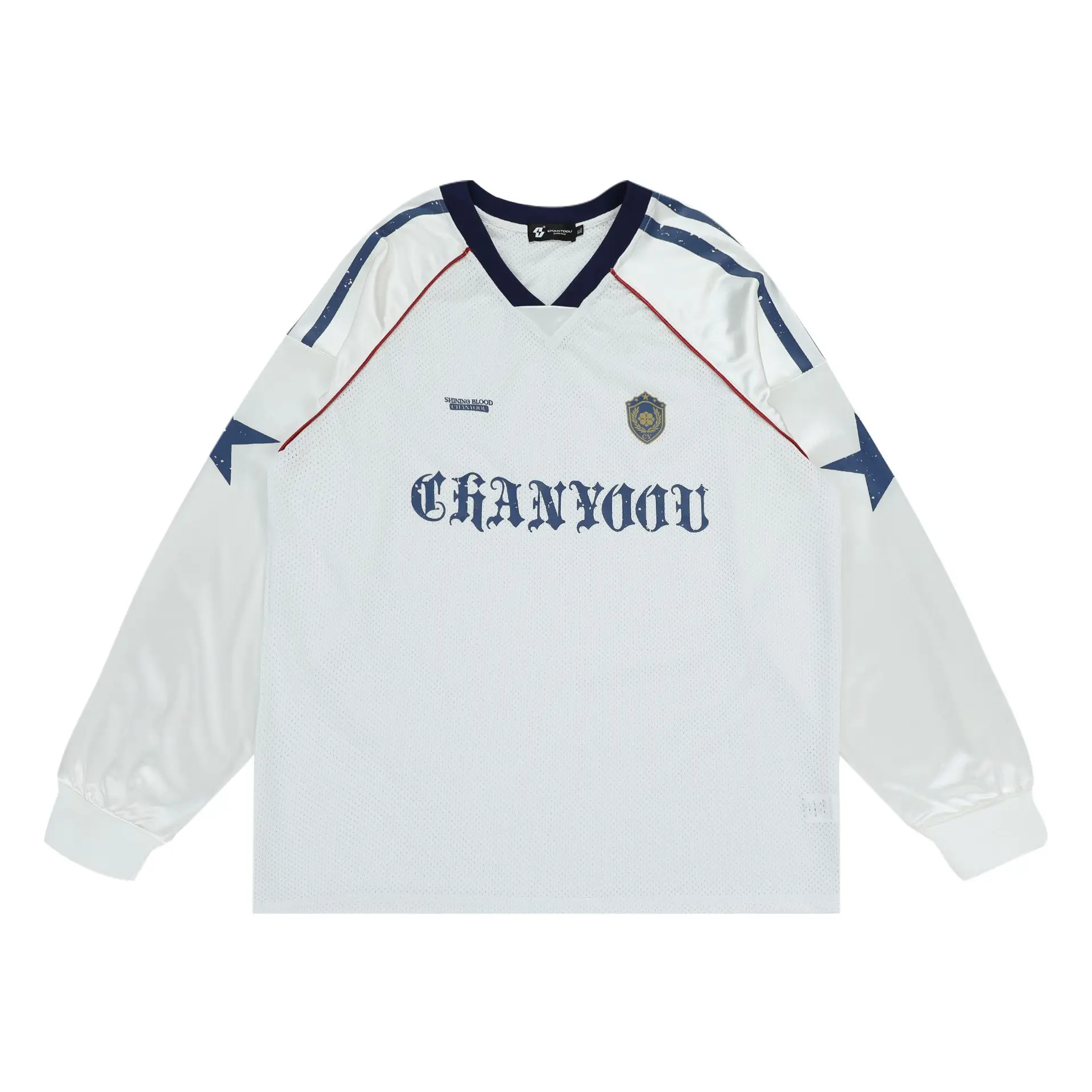 Cheap Wholesale Long Sleeve Soccer Jersey High Quality Soccer Jersey Top Fashion Soccer Jersey Top With High Click