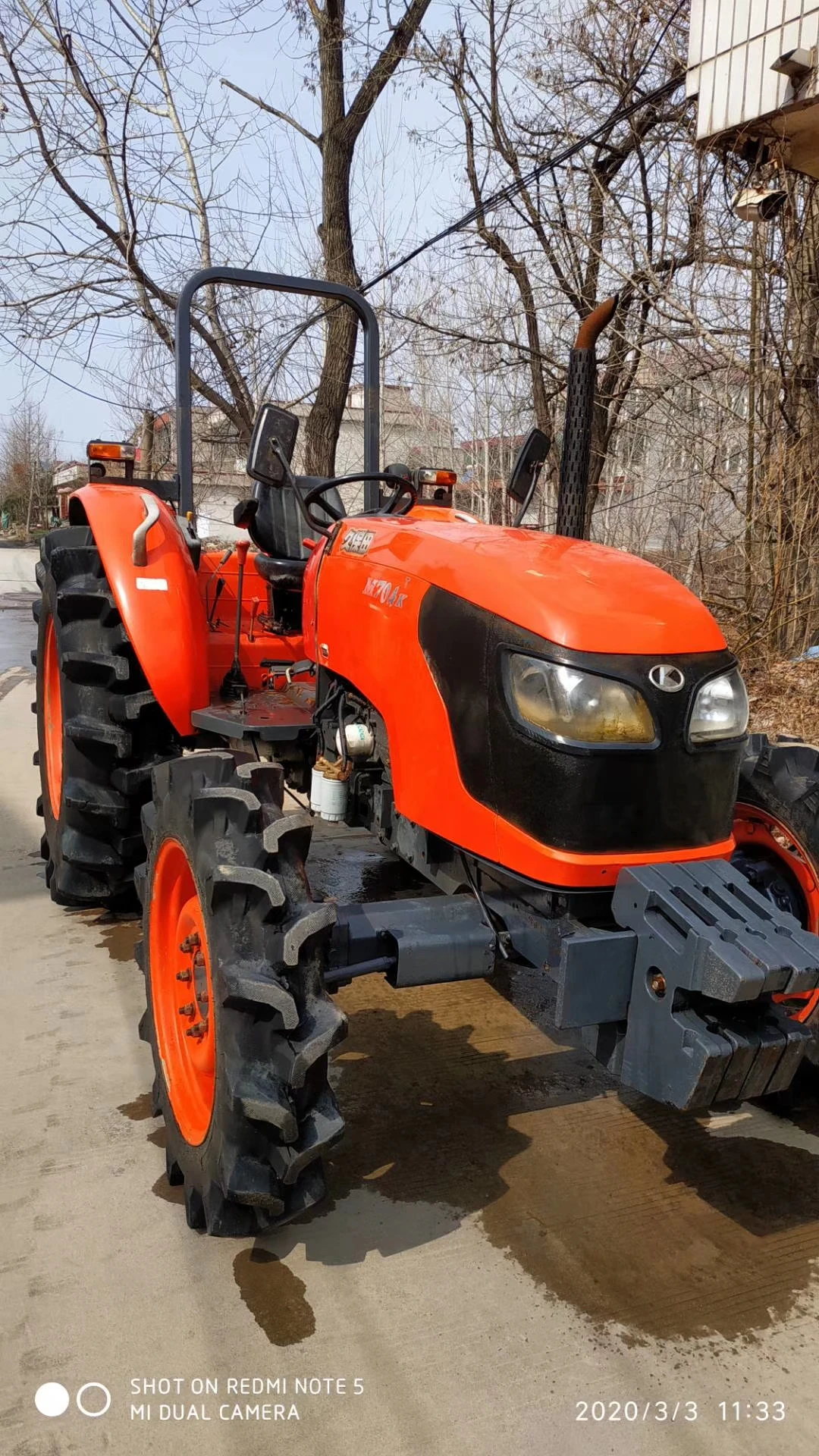 
 Шагающий трактор Kubota 704/854/954  