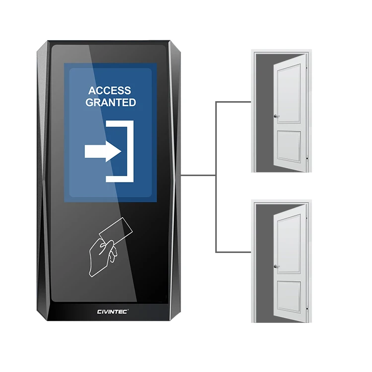 CT9 RFID NFC Sdk Software Fingerprint Reader Wall Mount Poe Zigbee Cloud Access For Turnstile Control