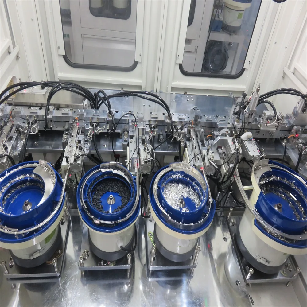 Automatic Spring Vibratory Feeder Bowl Parts Feeder Assembly Machine