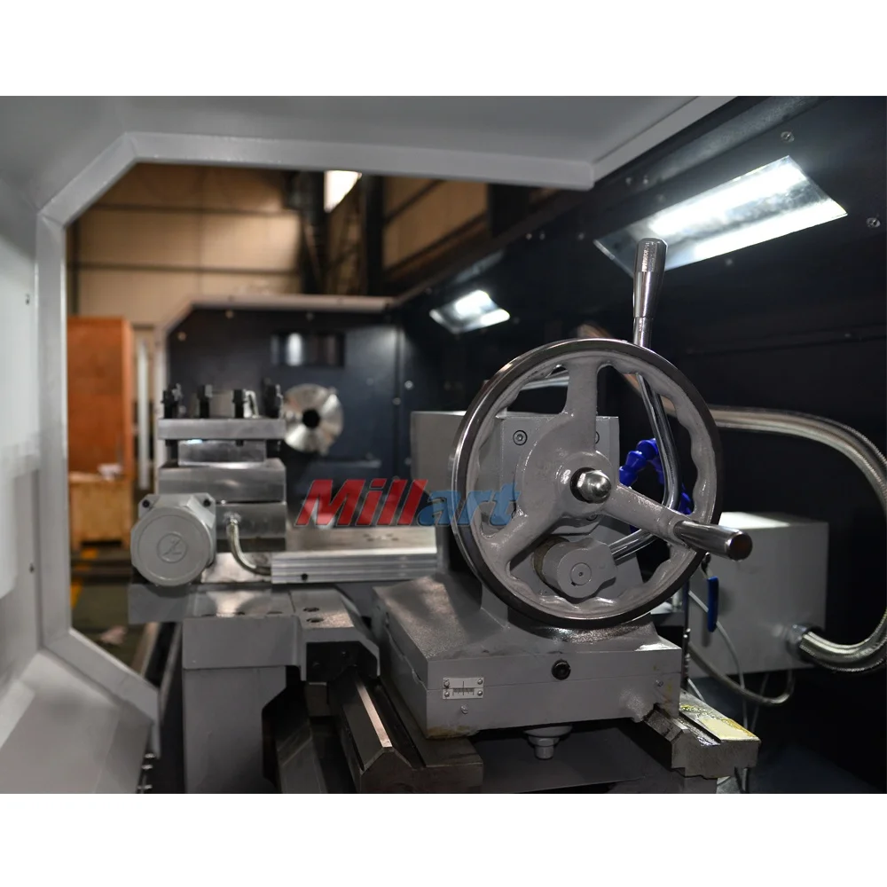 Automatic Horizontal CNC Lathe Machine/FANUC Flat Bed CNC Lathes  Machine CK6150