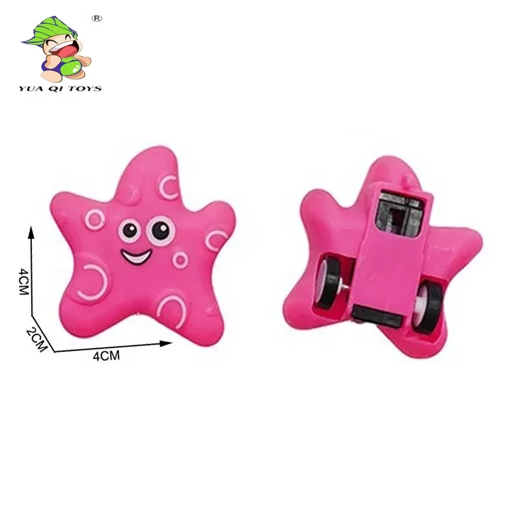 YQ Promotional Mini Toys Full Back starfish Giveaway Mini Gifts Toy For Kids