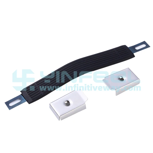 Steel Reinforced Stretchable Rubber Handle with stainless button Model IF-TTXJ-22-200