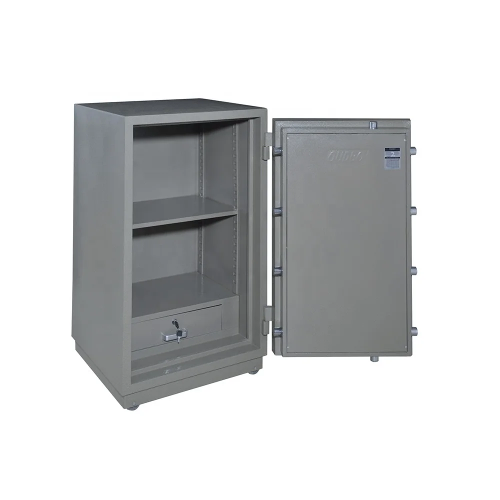 Password Safety Electronic And Mechanical Family Steel Hotel Safe Box With Time Lock