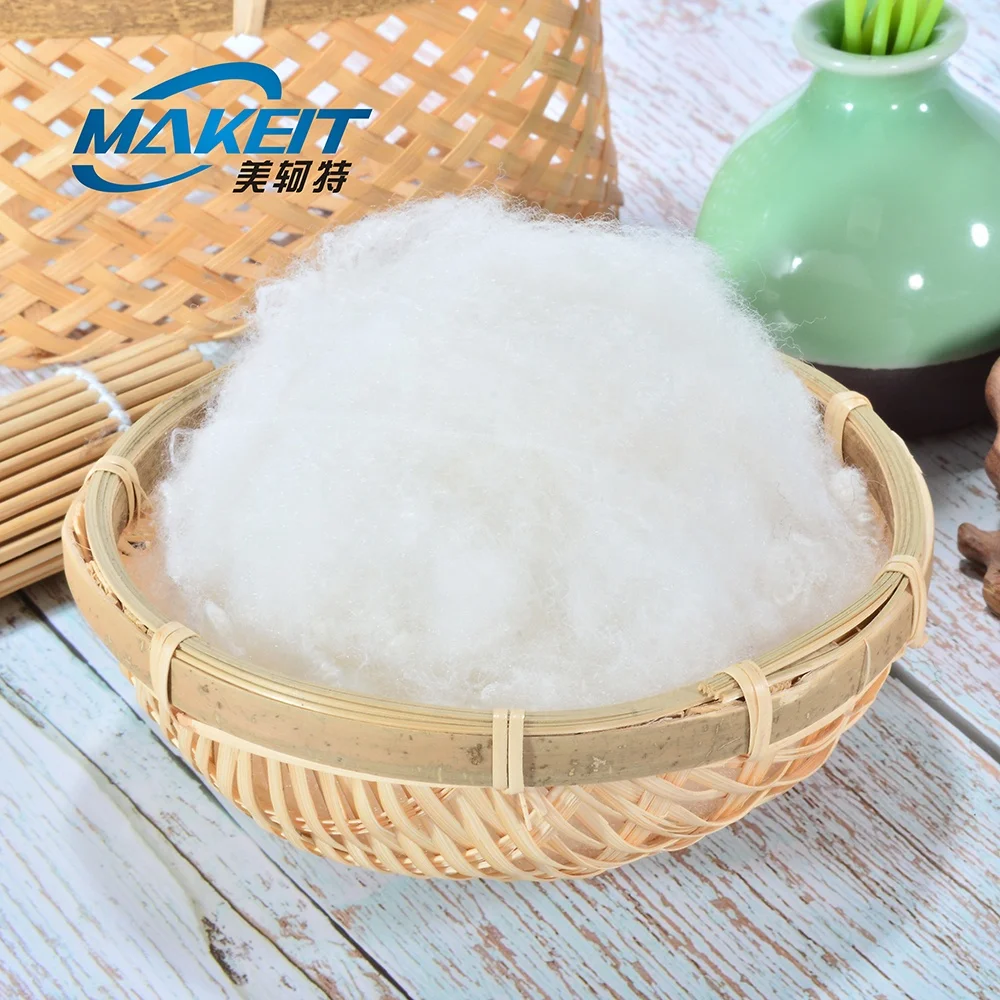 Eiderdown-like Polyester Staple Fiber Lowest Price