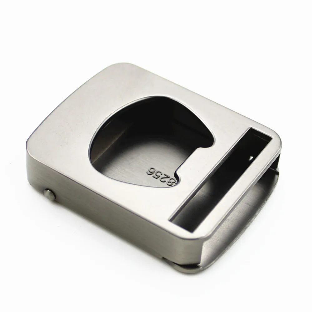 40 mm custom blank canvas metal belt buckle with bottle opener