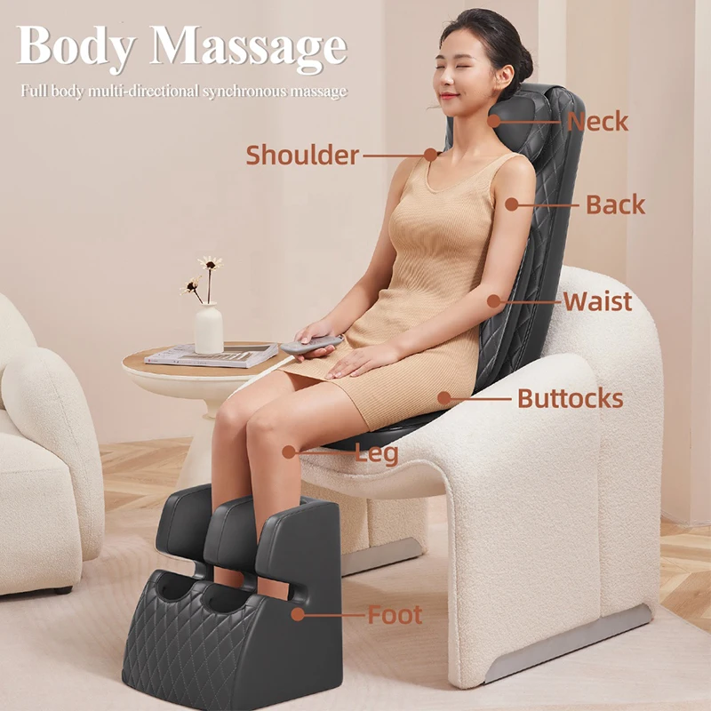Hot Sale Luxury Electric Infrared Back Massage Cushion Adjustable Knead and Knock Hip Massager