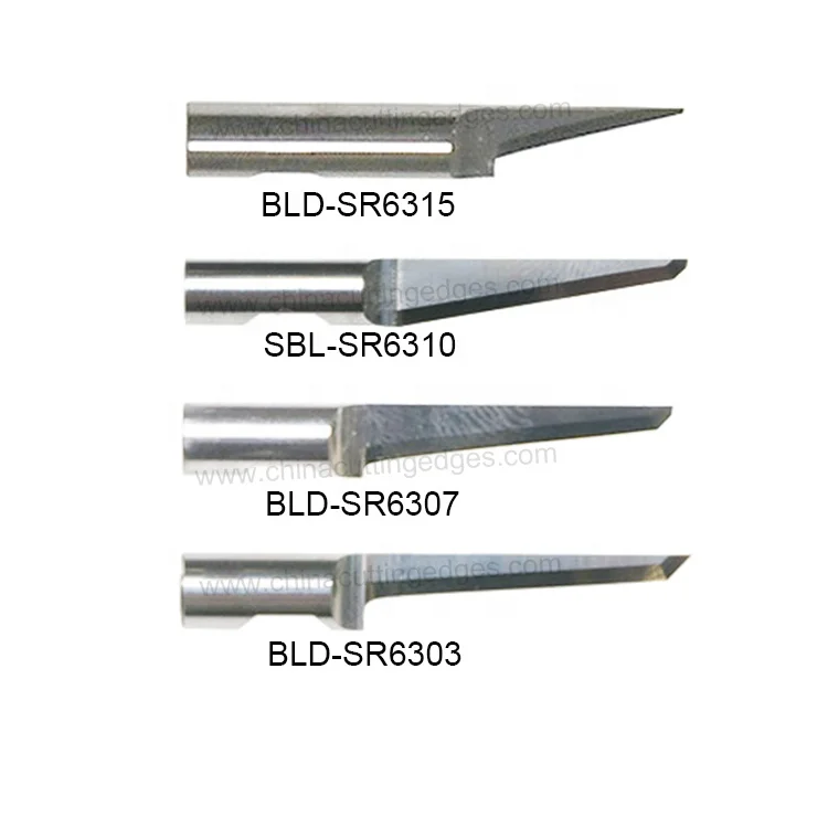 Kongsberg BLD-SR6303 SR6307 SR6310 SR6315 SR6316 SR6317 SR6375 Single Edge Round 6mm oscillating blades for Esko
