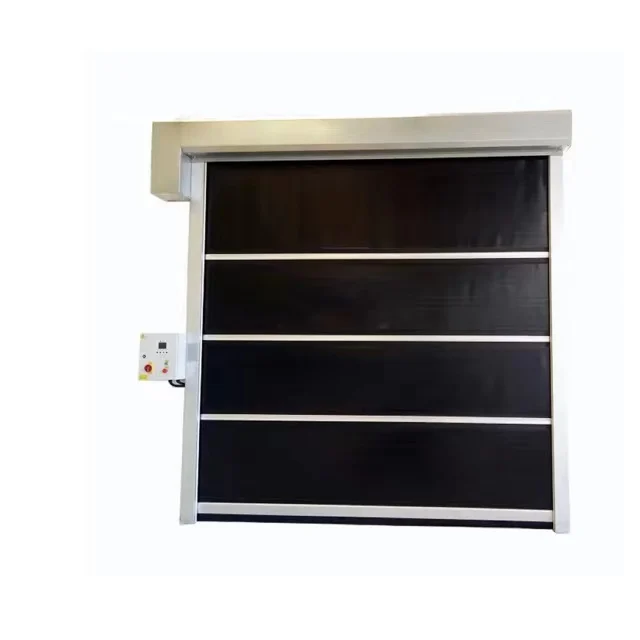 2024 New Innovation PVC High Speed Rolling Shutter Door Waterproof Heavy Industrial Remote Control Fast Moving Roll Up Door