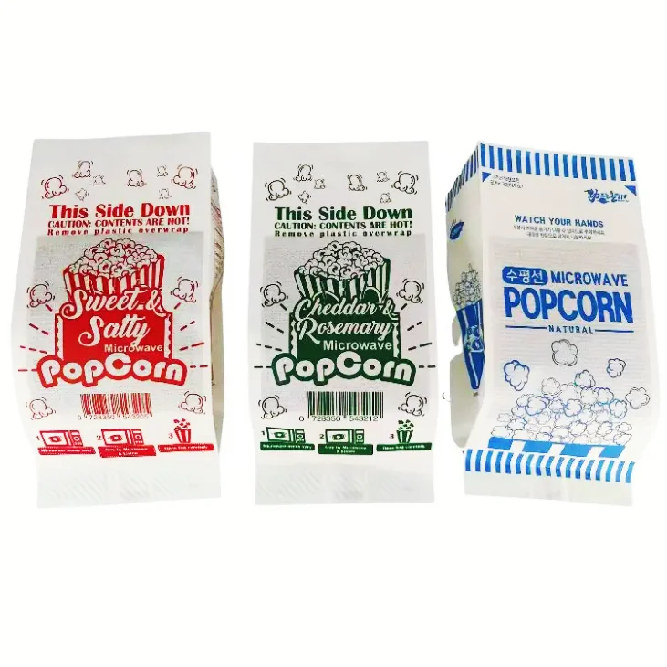 Professional New Creative Snack Cheese 1Kg Stand Up Zipper Packing Cheese Pen Pencil Cases Microwave Popcorn Paper Bag