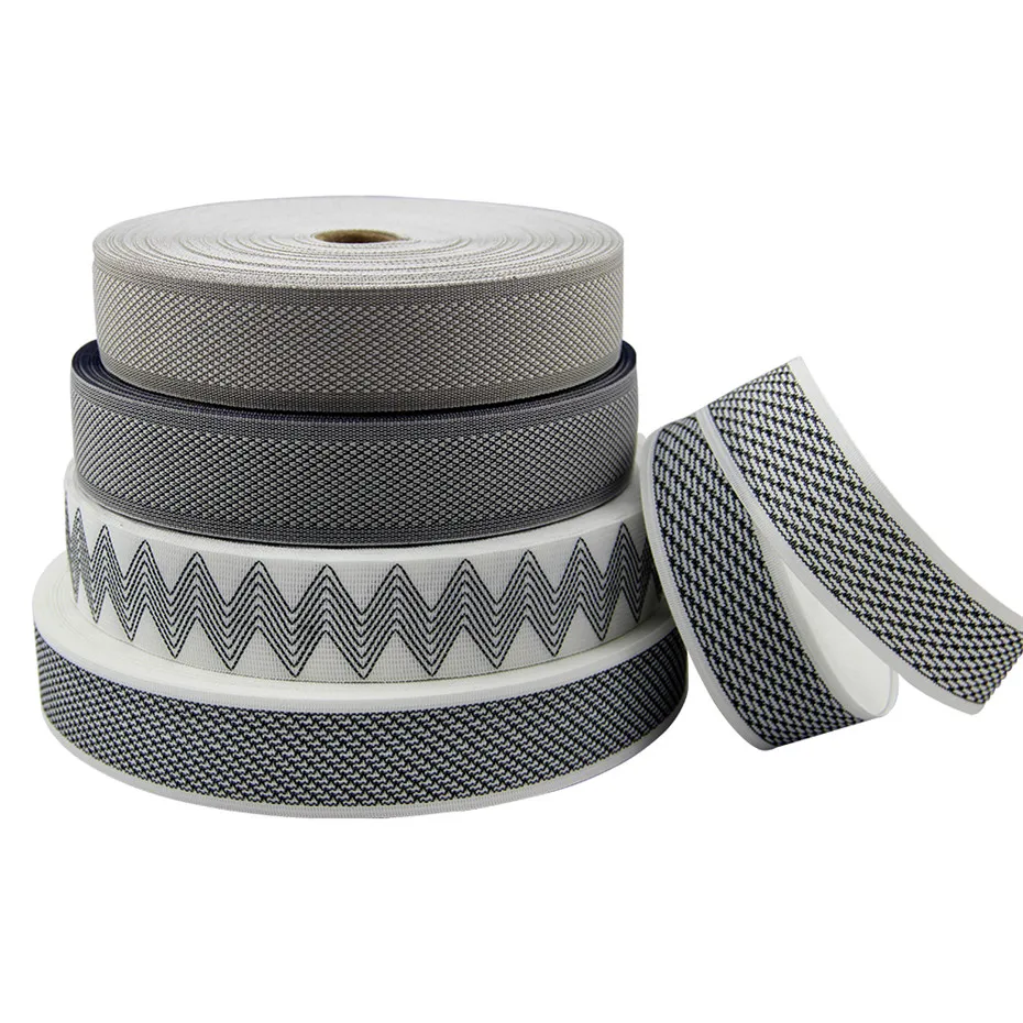customized design sewing knitted edge tape sewing mattress tape