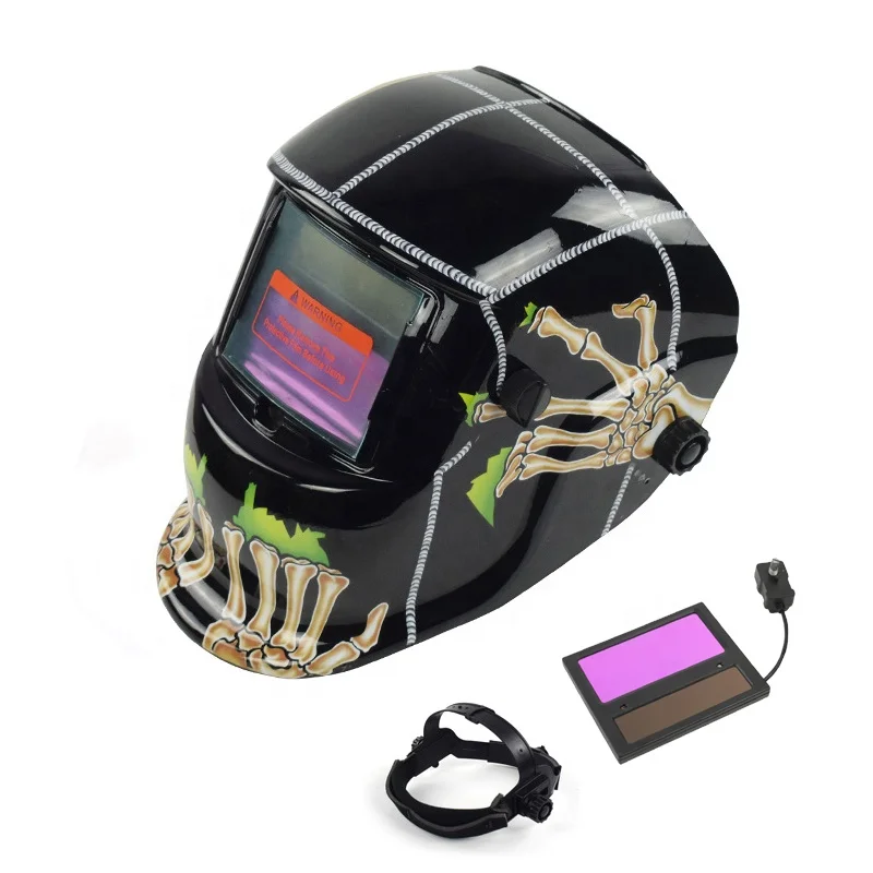 deshi High quality Solar Powered Weld Mas-k Auto Darkening Welding Helmet tig mig