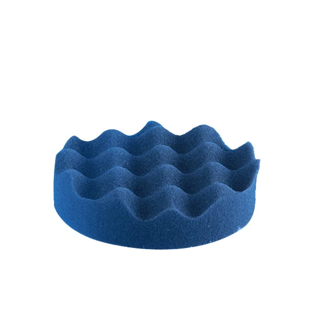 3'  Black Finish Polishing  Pads Microfiber Pad Waffle Buffing Pads, Foam Polish Pad for Auto Compounding, polish and waxing