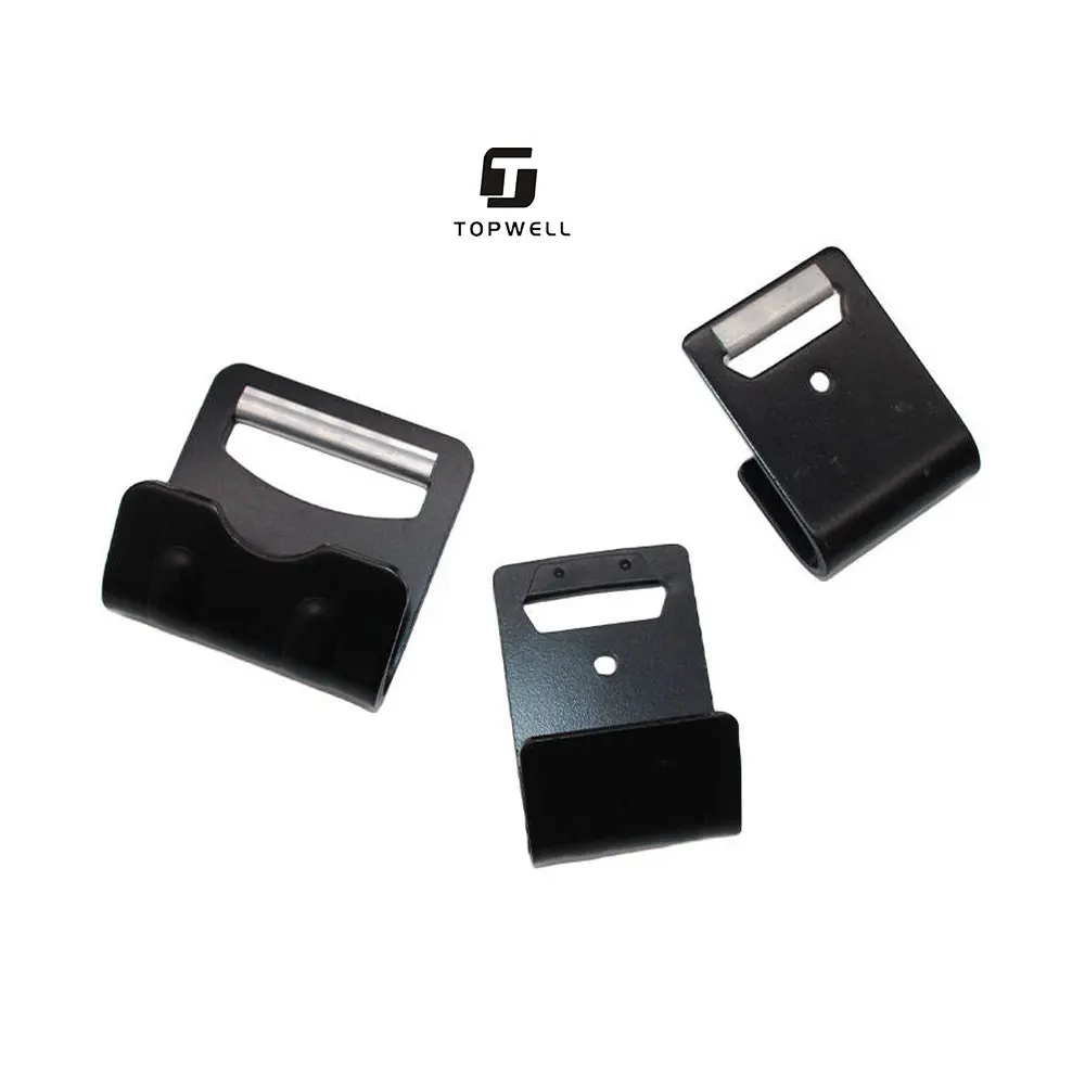 3 Inch Metal J Winch Strap Hook Webbing Tie down Hook Hardware Flat Hook for Cargo Control