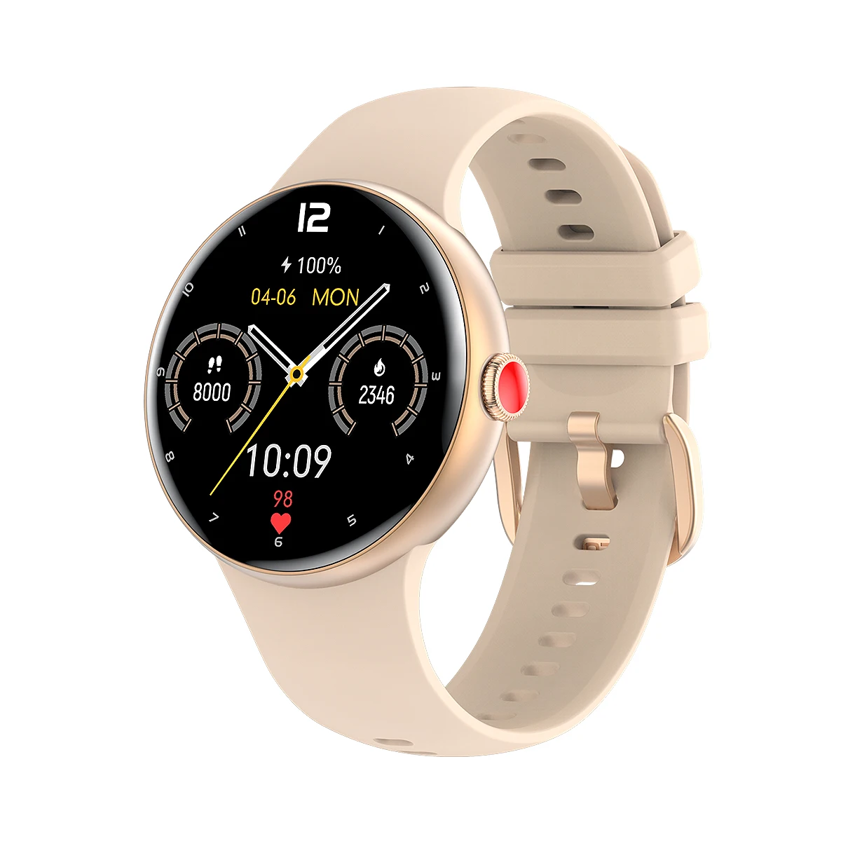 Aluminum alloy case with TPU band  1.2 AMOLED 390*390 Waterproof  3ATM Big battery 210mAh Kids smart watch