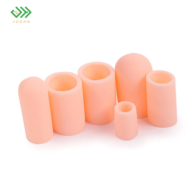Finger Toe Protector Silicone Gel Cover Hallux valgus Corrector Preventing Blisters Corns Nail Toe Separators Sleeve