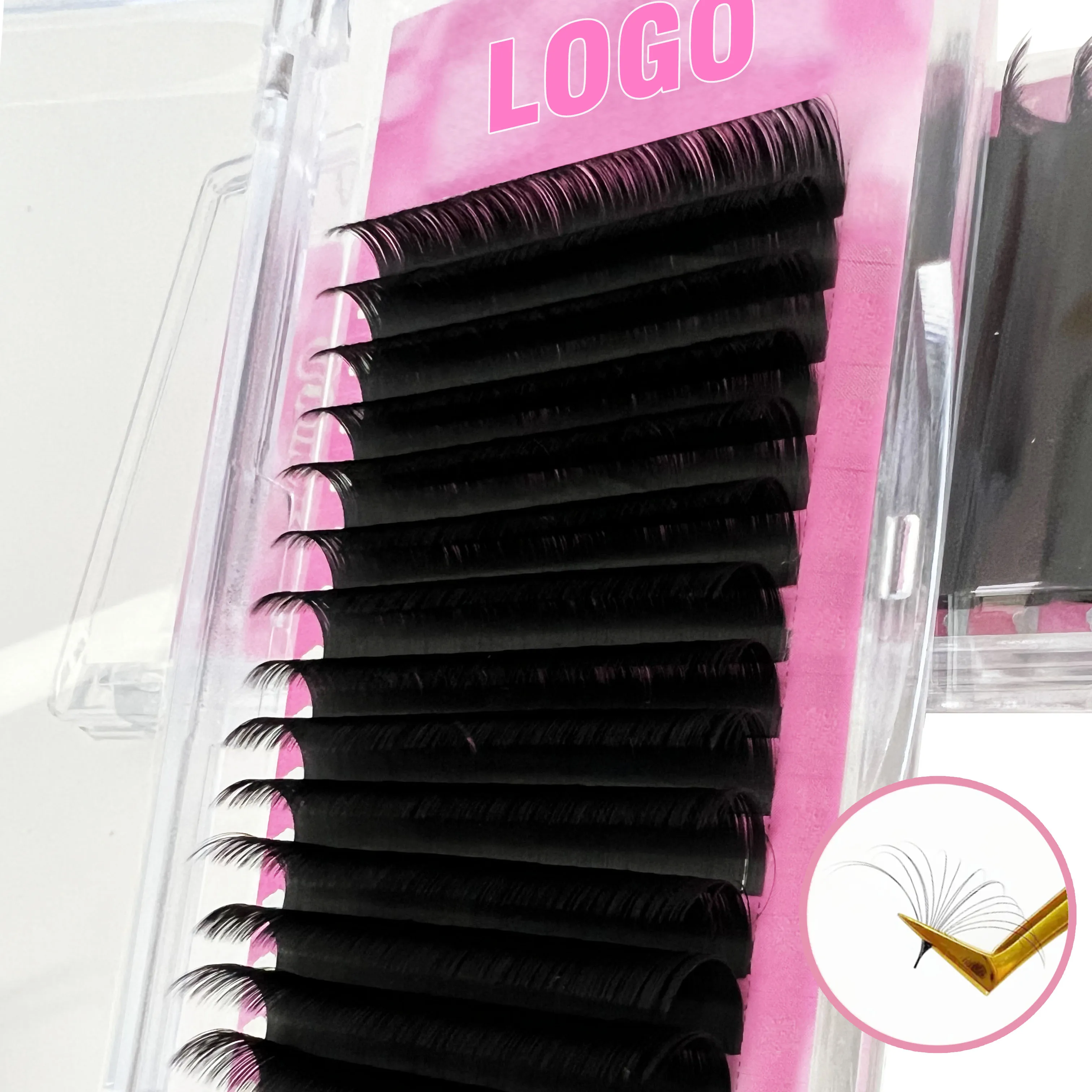 Meecil lash lashes wholesale mink private label individual eyelash extensions