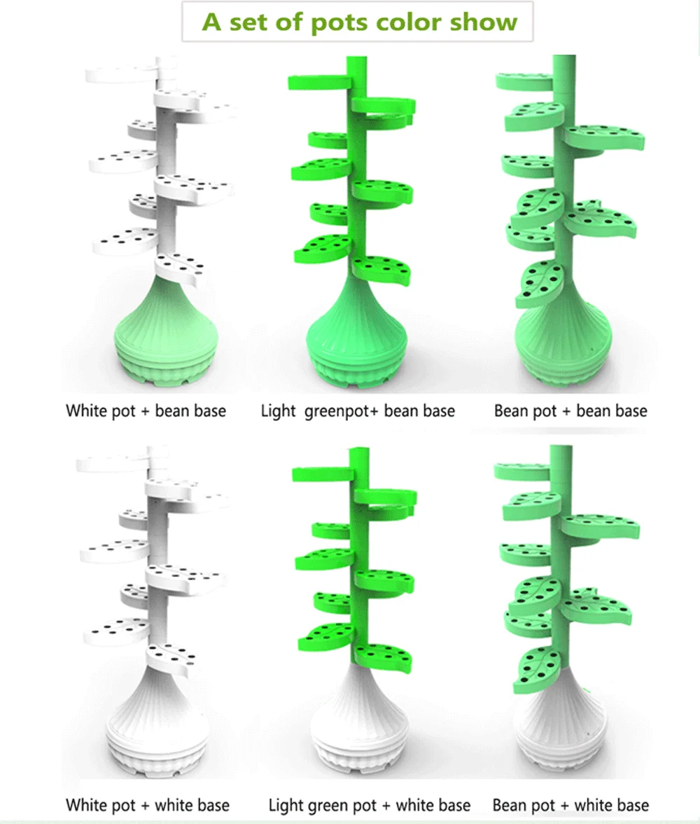 Hydroponic vertical green wall system project vegetable growing equipment grow planter product factory sale