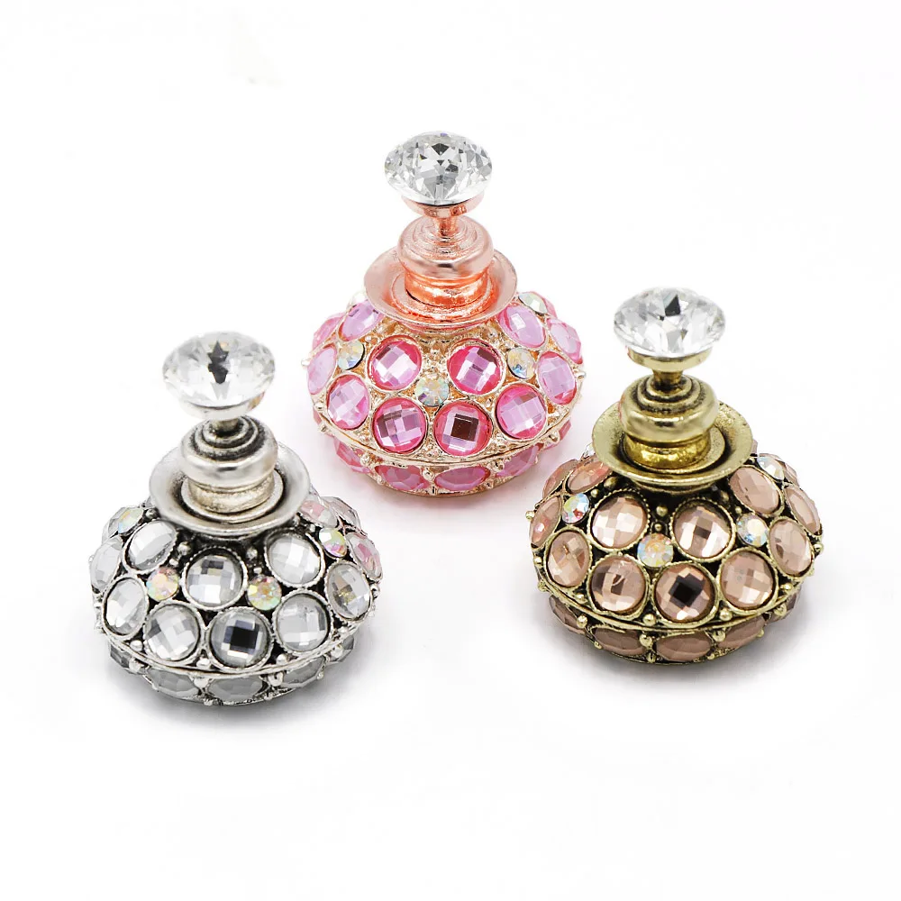Retro Nail Art Crystal Diamond Magnetic Diamond Alloy Nail Stand Holder Practice Display