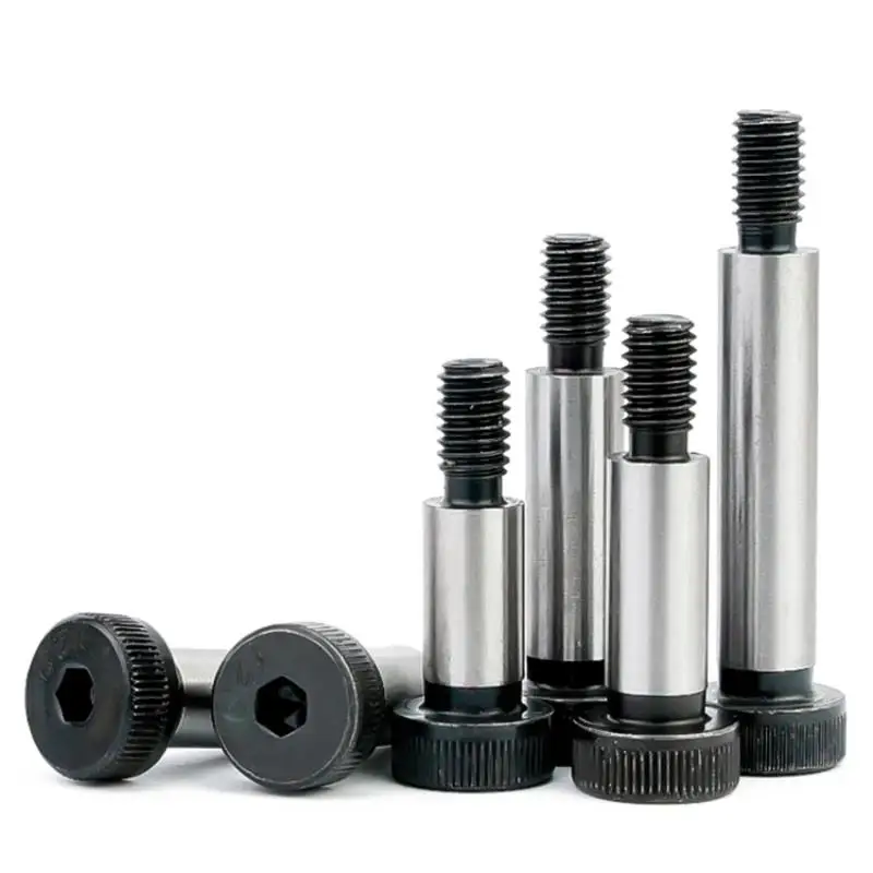 High Grade 12.9 Steel Black Hex Hexagon Socket Cap Head Shoulder Screw Shaft Roller Bearing Plug Limit Bolt