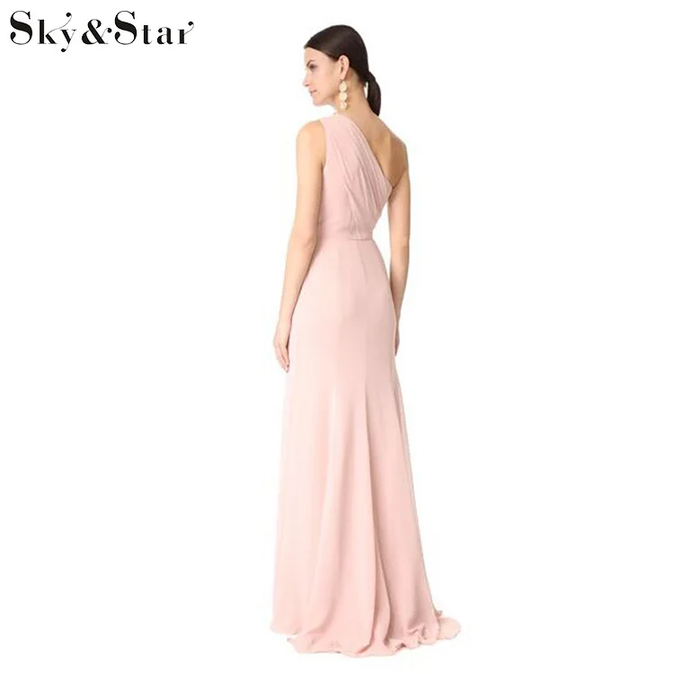 
China bridesmaid dresses long 2019 bridesmaid pink dresses 