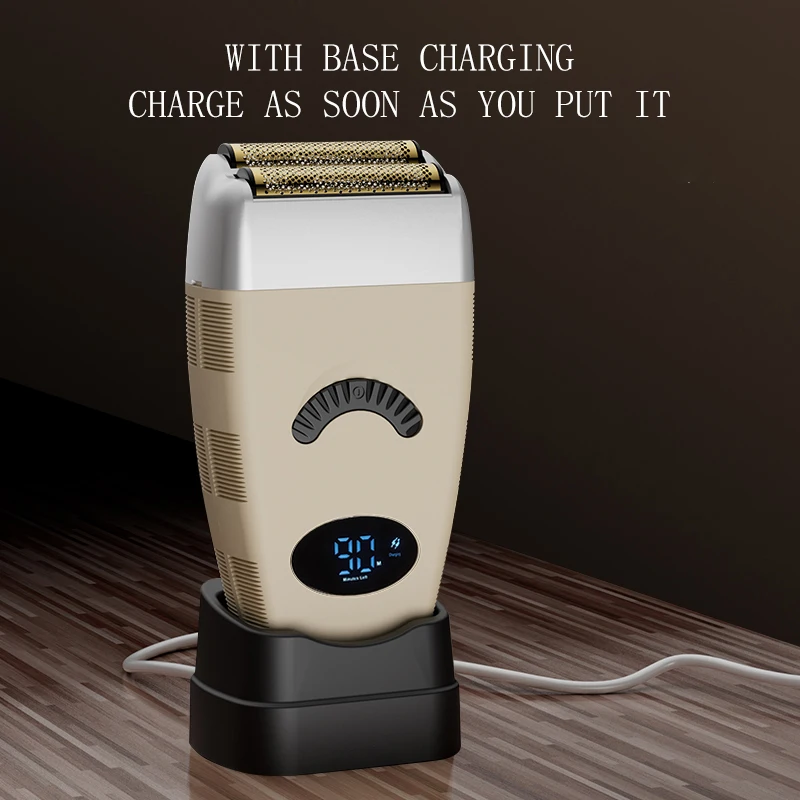 Rechargeable Foil Shaver with Cutters USB Charging Shaving Machine for Men Electric Shaver